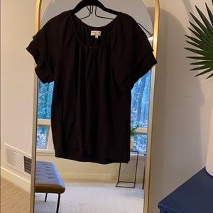 Madewell casual top black small